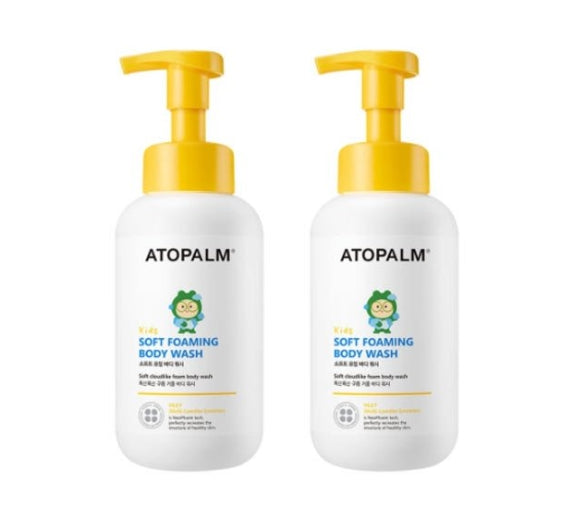 2 x ATOPALM Kids Soft Foaming Body Wash 460ml from Korea