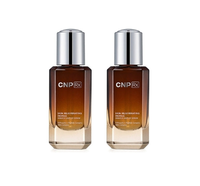 2 x CNP RX Skin Rejuvenating Propolis Miracle Ampoule Serum 40ml from Korea