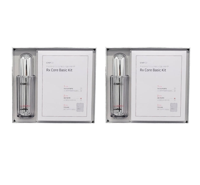 2 x CNP Rx Skin Rejuvenating Miracle Essence April 2025 Set (4 Items) + Samples(100ea) from Korea