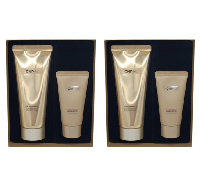 2 x CNP Rx The Supremacy Re-New Enriched Cleansing Foam Set (200ml + 60ml) July 2025 from Korea by CNP Rx