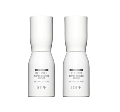 2 x IOPE Retinol Super Bounce Serum 30ml + Samples(4 Items) from Korea_NEW
