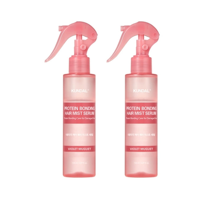 2 x KUNDAL Protein Damage Care Hair Mist Serum 150ml