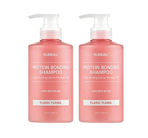 2 x KUNDAL Protein Damage Care Shampoo Ylang Ylang 500ml