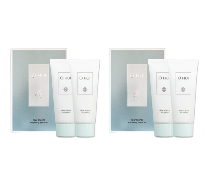 2 x O HUI Clear Science Soft Peeling June 2025 Set (2 Items) from Korea