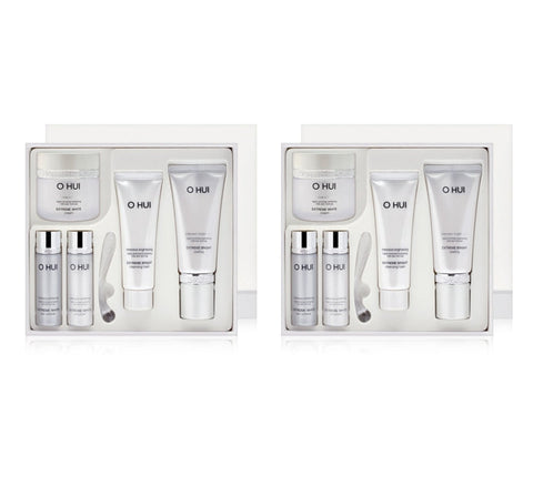 2 x O HUI Extreme White April 2025 Set (5 Items) Brightening Skincare Kit from Korea
