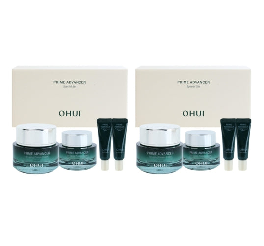 2 x O HUI Prime Advancer De-aging Protein Cream Dec. 2025 Set (4 Items) from Korea