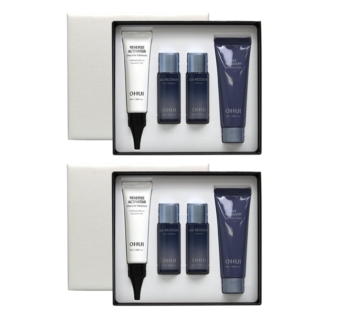 2 x O HUI Reverse Activator Deep Line Treatment Set (4 Items) May 2025 from Korea