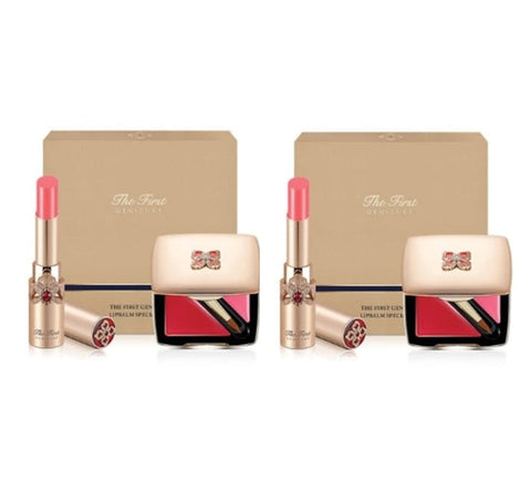 2 x O HUI The first Geniture Lip Balm Pink April 2025 Set (2 Items) from Korea