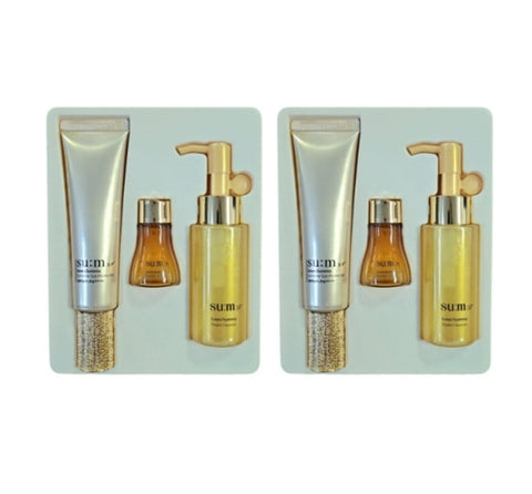 2 x Su:m37 LosecSumma Lumiere Sun Protector Set (3 Items) + Pouches (60ea) May 2025  from Korea