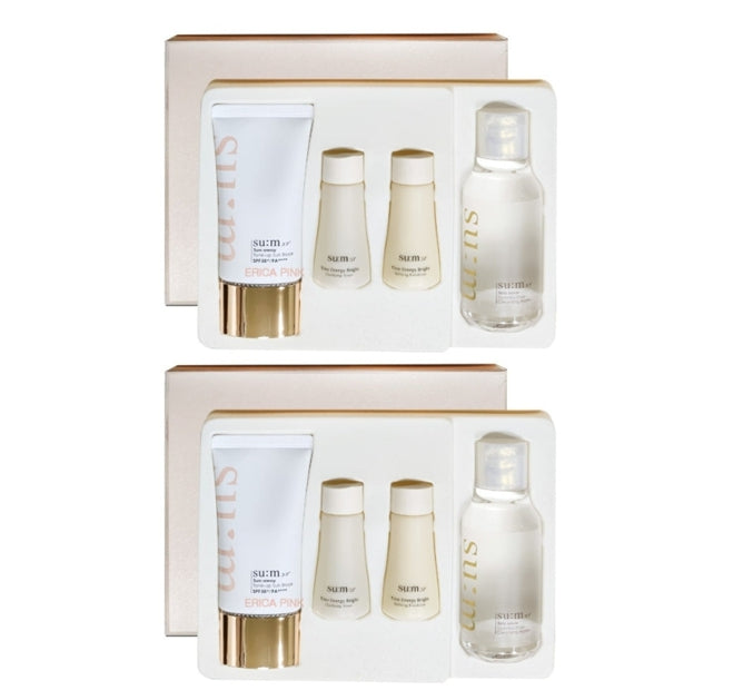 2 x Su:m37 Sun-away Tone up Sun Block June 2025 Set (4 Items) from Korea