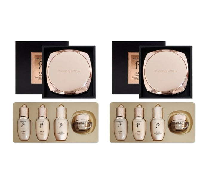 The History of Whoo Cheonyuldan Hwayul Signature Cushion Foundation 2025 for radiant coverage and anti-aging skincare benefits