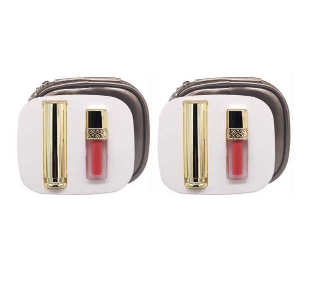 2  xThe History of Whoo Gongjinhyang:Mi Glow Lip Balm Pink/ Wine Red May 2026 Set (3 Items) from Korea