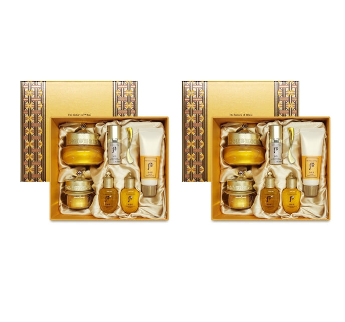 The History of Whoo Gongjinhyang Qi&Jin Cream Set for firming and deeply nourishing anti-aging skincare