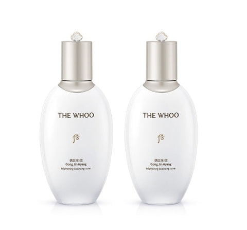 2 x The History of Whoo Gongjinhyang:Seol Brightening Balancing Toner 150ml from Korea