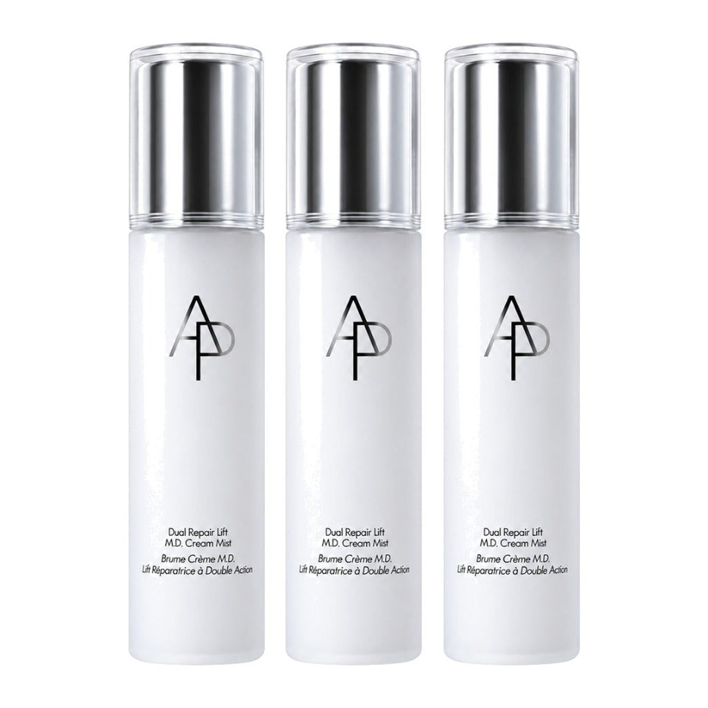 AP BEAUTY M.D. Dual Repair Lift Cream Mist 80ml spray bottle – 3 pack