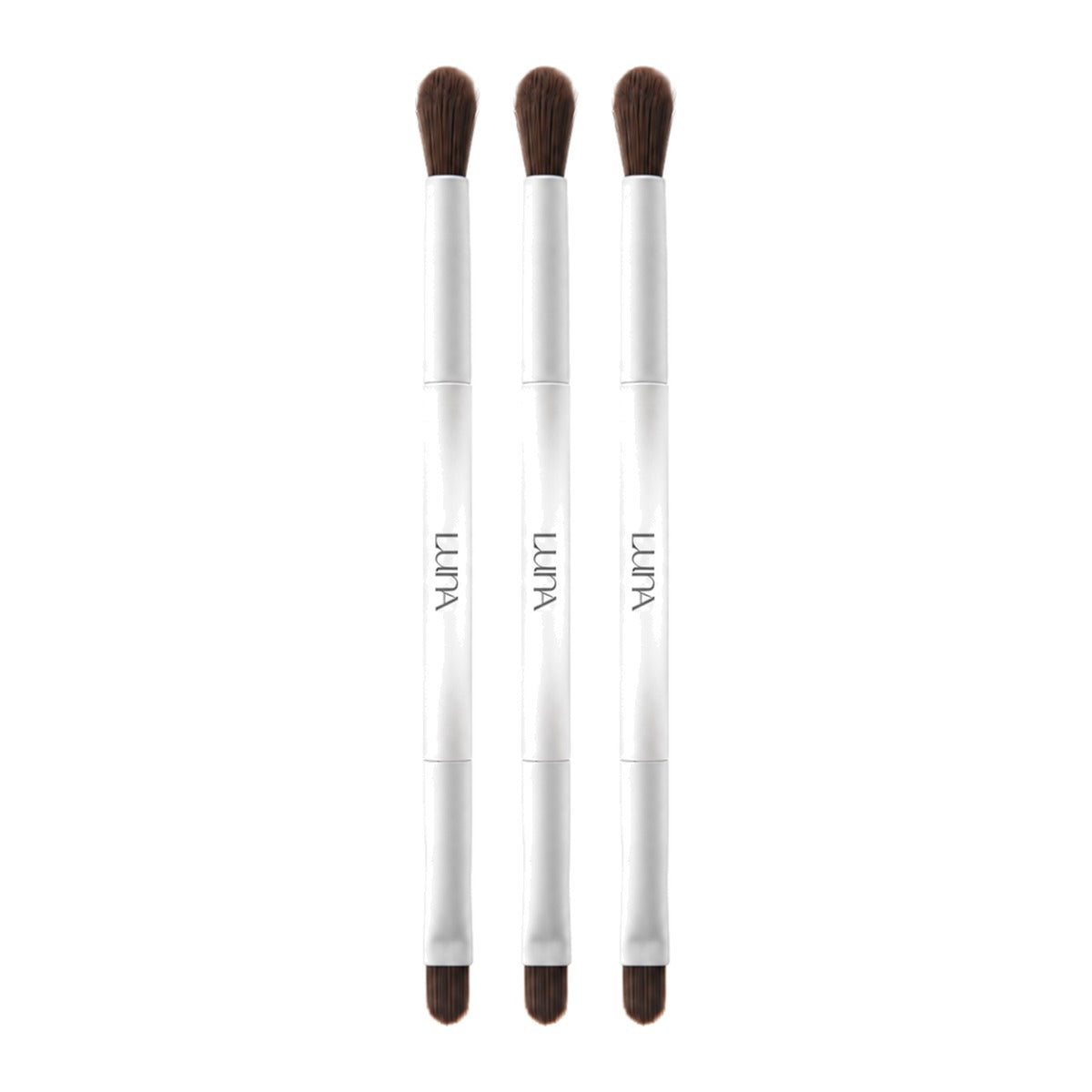 LUNA Dual Conceal Blending Brush double-ended – 3 pack