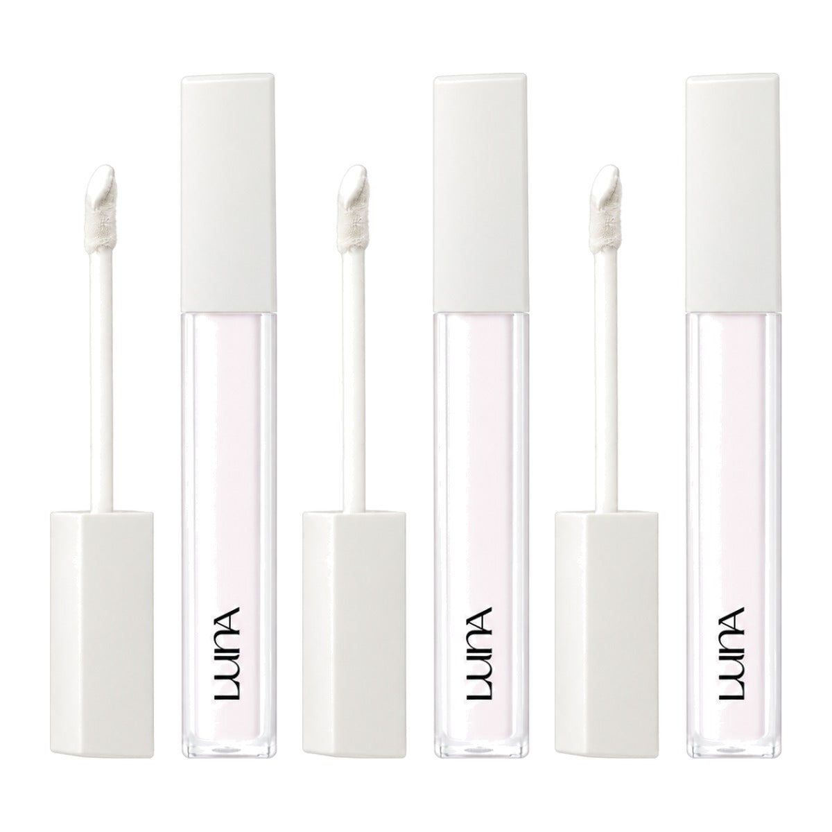 LUNA Long Lasting Tip Concealer 00 White 6.5g tube – 3 pack