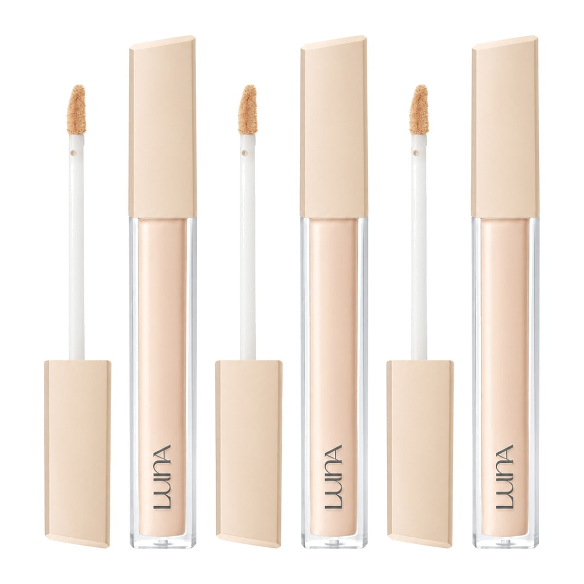 LUNA Long Lasting Tip Concealer Fixing Fit 7.5g – 3 pack