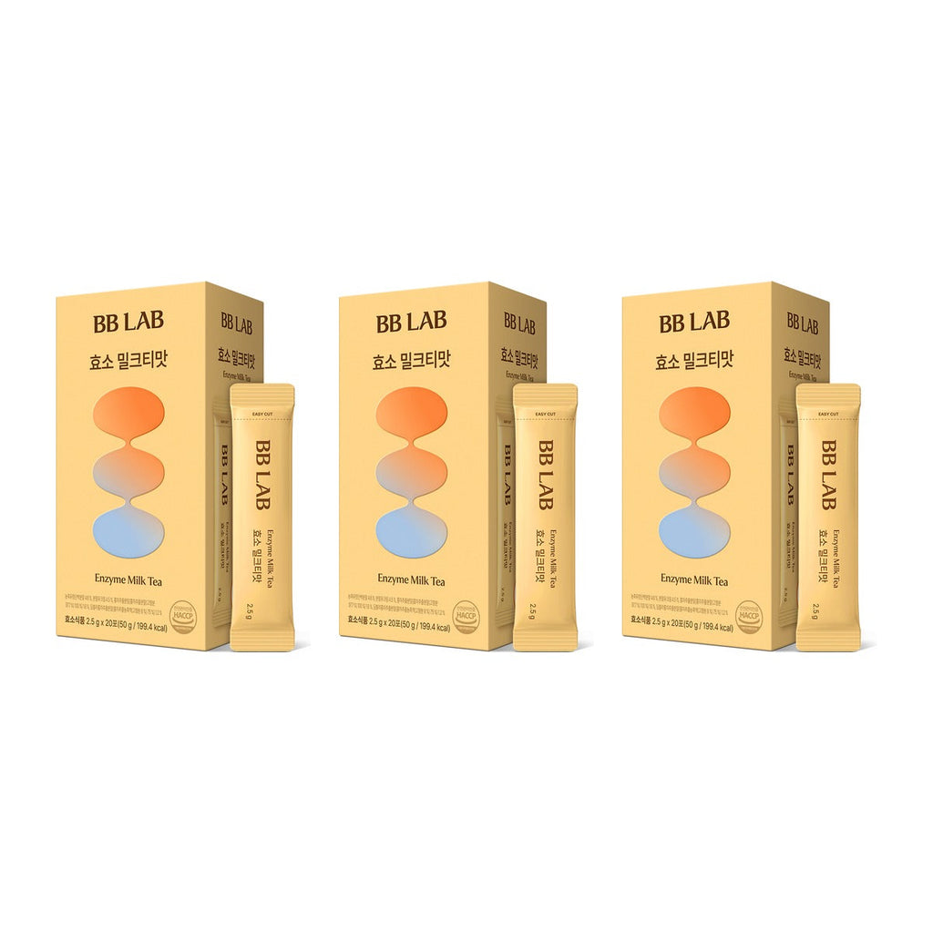 Nutrione BB LAB Enzyme Milk Tea 2.5g x 20 sticks box – 3 pack