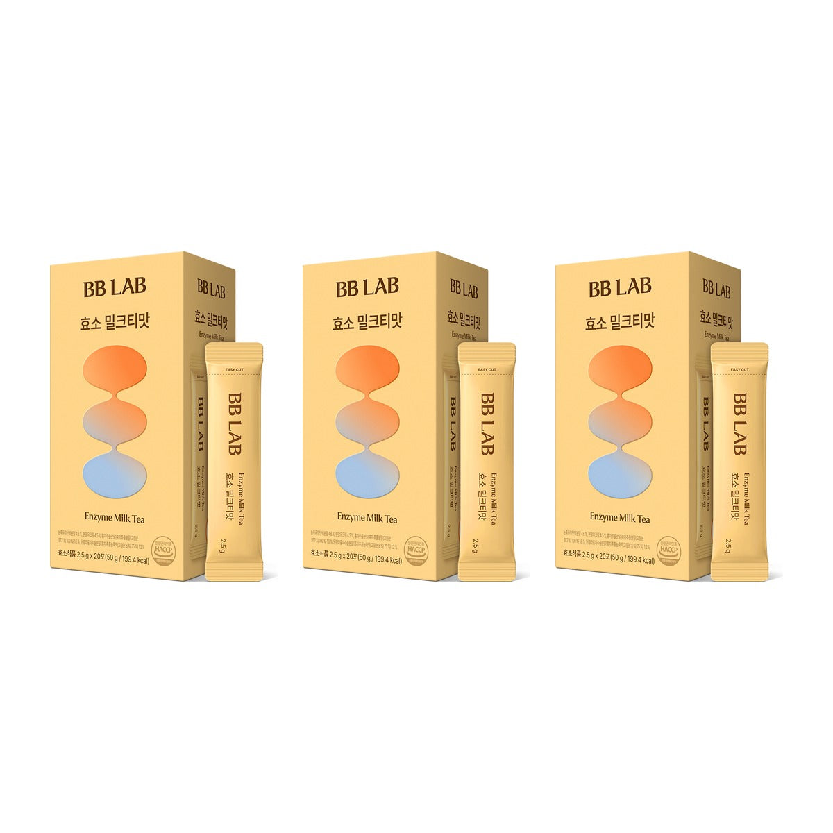 Nutrione BB LAB Enzyme Milk Tea 2.5g x 20 sticks box – 3 pack
