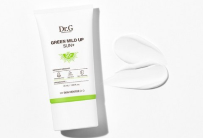 2 x Dr.G Green Mild Up Sun Plus SPF50+ PA++++ 35ml from Korea