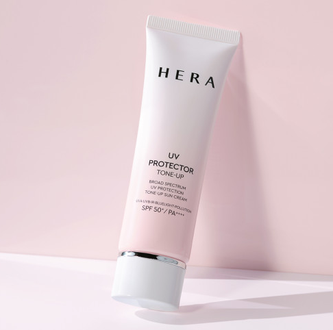 2 x HERA UV Protector Tone up 50ml from Korea