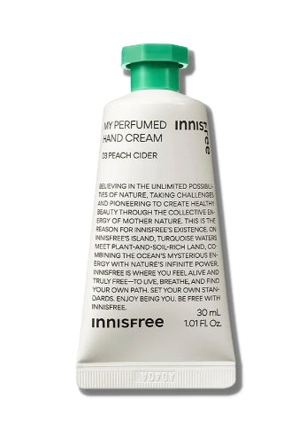 2 x innisfree My Perfumed Hand Cream 30ml, 7 Scents from Korea