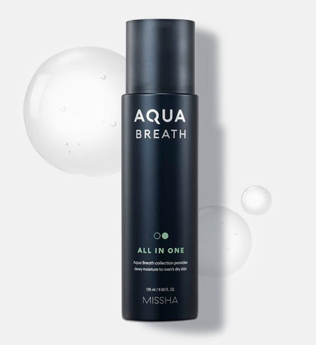 [MEN] MISSHA For Men Aqua Breath All in One 195ml from Korea by MISSHA