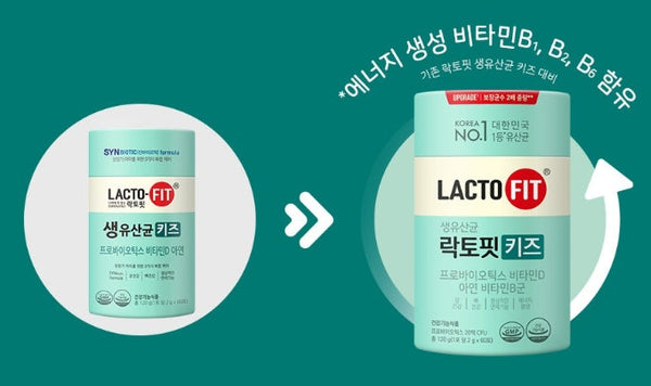 3 x ChongKunDang LACTO-FIT Probiotics Kids 2g 60p from Korea