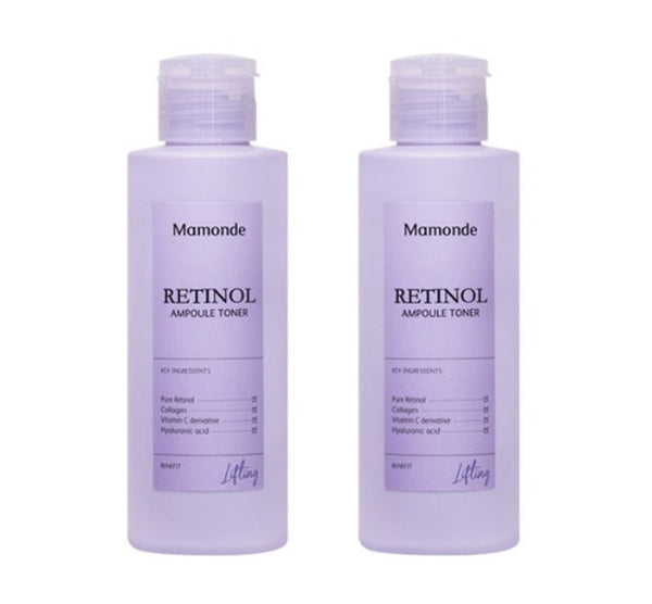 2 x Mamonde Retinol Ampoule Toner 150ml from Korea