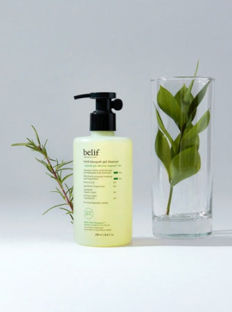 2 x belif Herb Bouquet Gel Cleanser 250ml from Korea