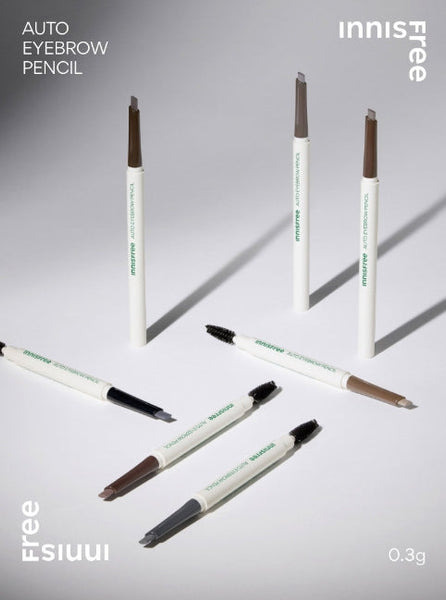 innisfree Auto Eyebrow Pencil 0.3g, 7 Colours from Korea