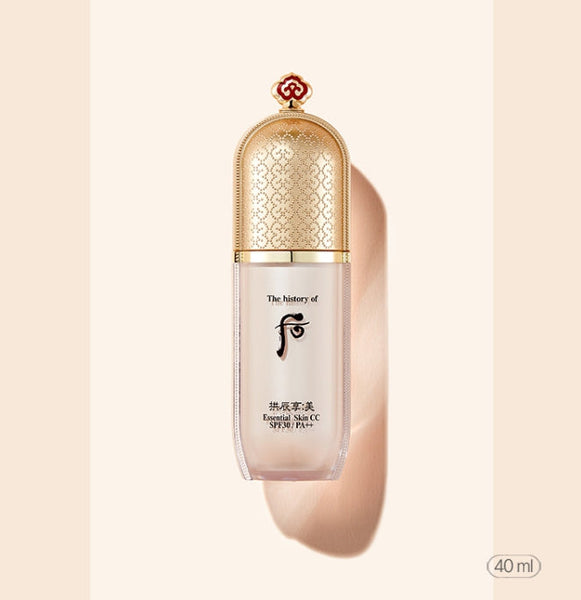 2 x The History of Whoo Gongjinhyang:Mi Essential CC Cream SPF30 PA++ 40ml from Korea