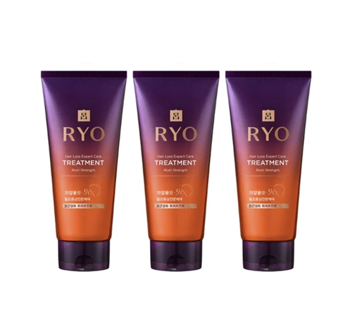 3 x Ryo Hair Loss Care Treatment 330ml from Korea