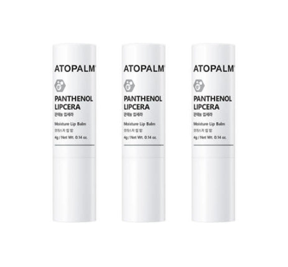 3 x ATOPALM Panthenol Lipcera 4g from Korea