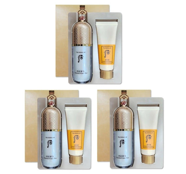 3 x The History of Whoo Gongjinhyang:Mi Essential Primer Base Set (2 Items) May 2026 from Korea