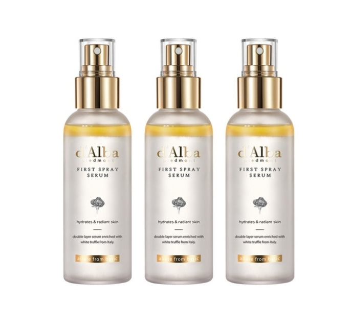 3 x d'Alba White Truffle First Spray Serum 100ml