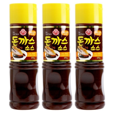 3 x OTOKI Donkatsu Sauce for Pork Cutlets & Hamburgers 470g from Korea