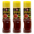 3 x OTOKI Sweet & Spicy Yangnyeom Sauce for Korean Chicken 490g Bottle from Korea