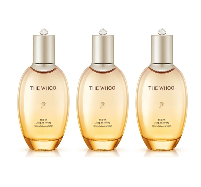 3 x The History of Whoo Gongjinhyang Firming Balancing Toner 150ml from Korea