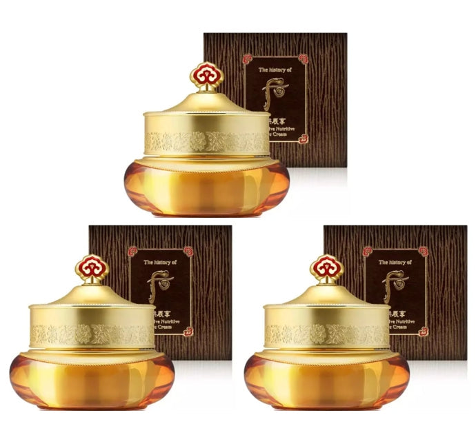 3 x The History of Whoo Gongjinhyang Qi&Jin Eye Cream 20ml from Korea
