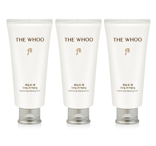 3 x The History of Whoo Gongjinhyang:Seol Brightening Cleansing Foam(New) 180ml May 2026 from Korea