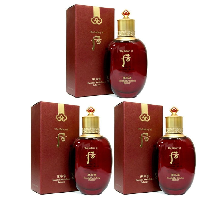 3 x The History of Whoo Jinyulhyang Jinyul Lotion 110ml from Korea