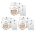 3 x The history of whoo Gongjinhyang:Seol Radiant White Moisture Cushion Foundation #21 Aug. 2026 Set (3 Items) from Korea