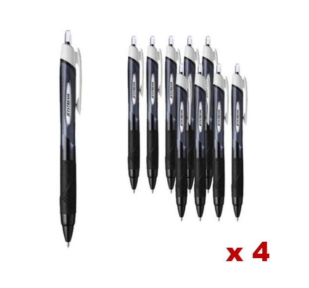 40 x Jetstream SXN-150-38 0.38mm Black Ballpoint Pen