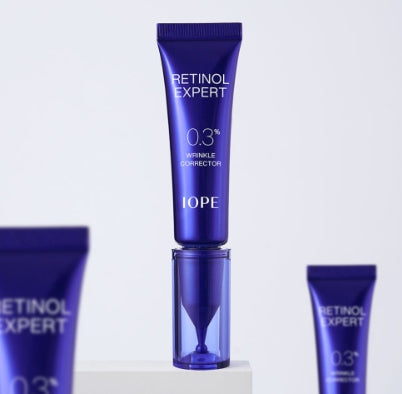 IOPE Retinol Expert 0.3% Wrinkle Corrector 20ml + Samples(3 Items) from Korea by IOPE
