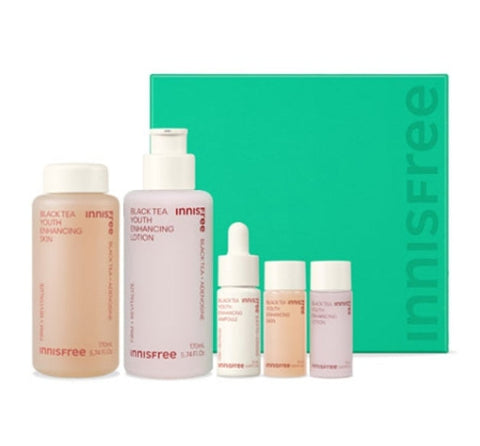 innisfree Black Tea Youth Enhancing Skincare Set (5 Items) from Korea, innisfree Black Tea Youth Enhancing Skincare Set (5 Items) from Korea_1