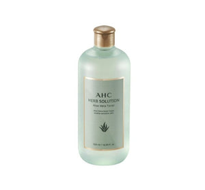 AHC Herb Solution Aloe Vera Toner 500ml from Korea