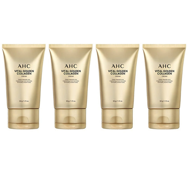 4 x AHC Vital Golden Collagen Cream 50g from Korea by AHC