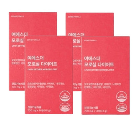 4 x ESTHER FORMULA Morosil Diet, 14 Tablets from Korea